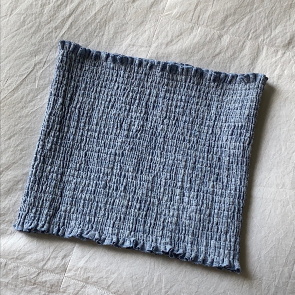 Brandy Melville Smocked Tube Top